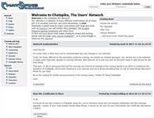 Tablet Screenshot of chatspike.net
